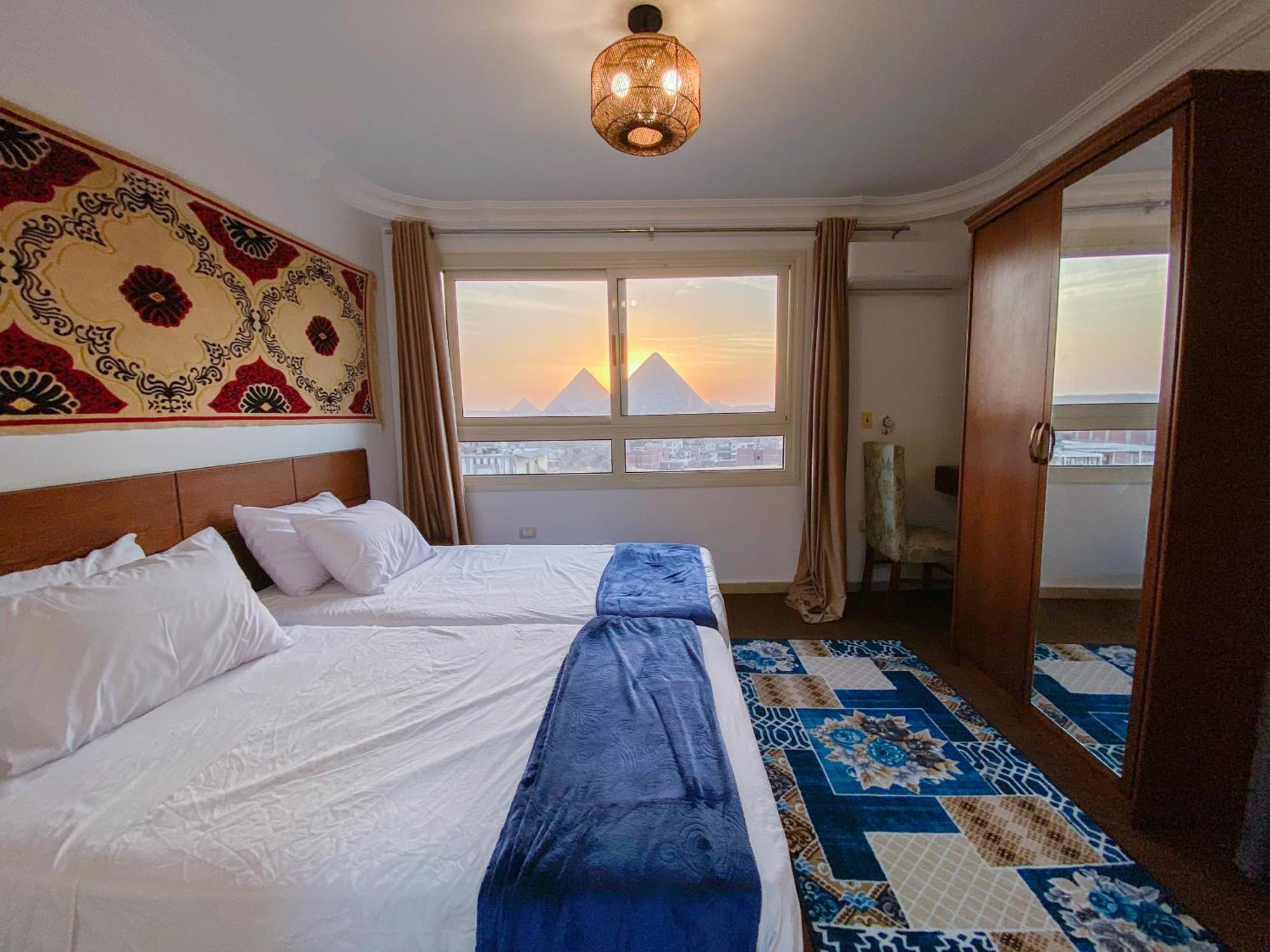 Oscar Pyramids View Hotel Nazlet el-Sîsi Buitenkant foto