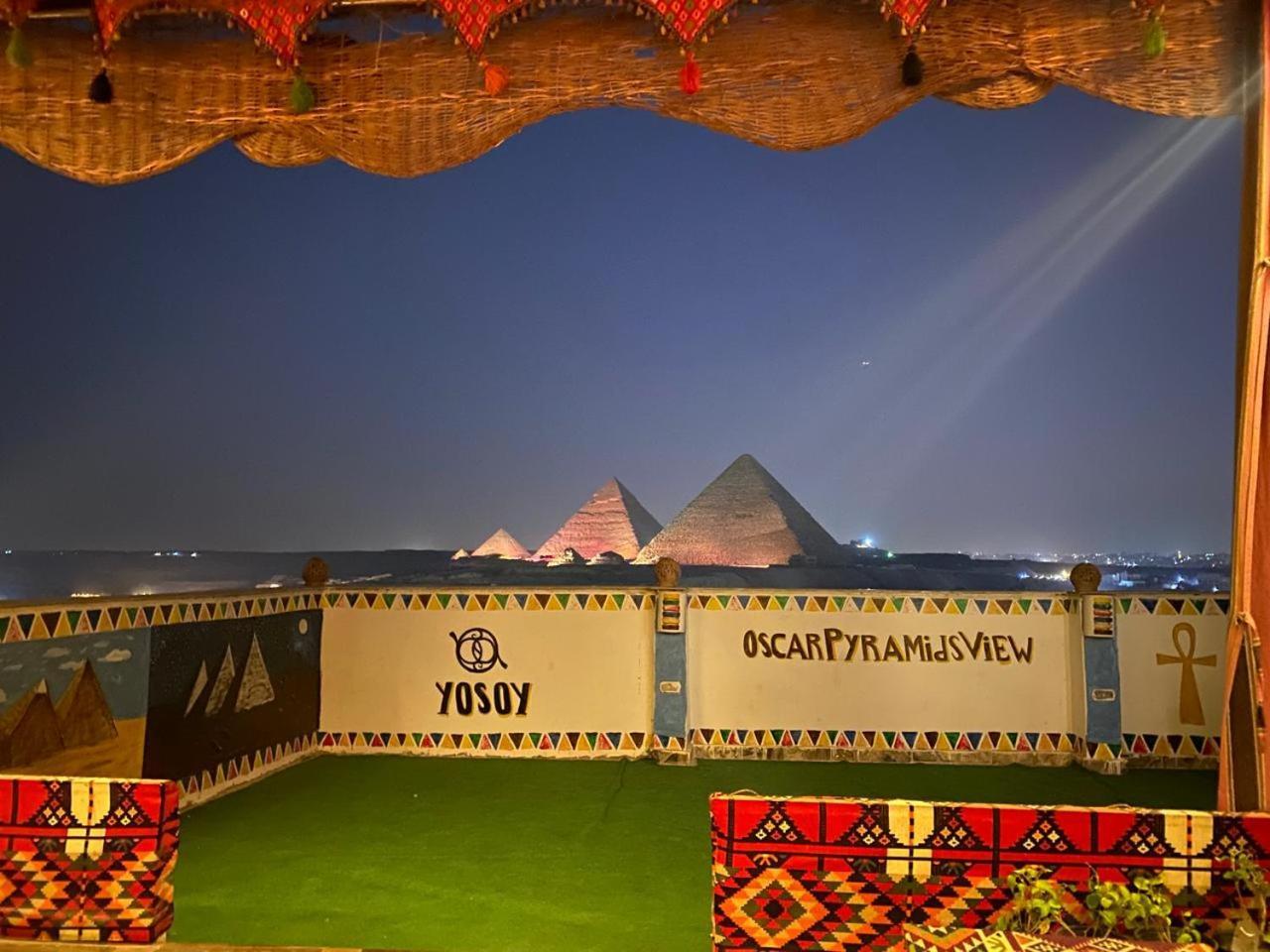 Oscar Pyramids View Hotel Nazlet el-Sîsi Buitenkant foto