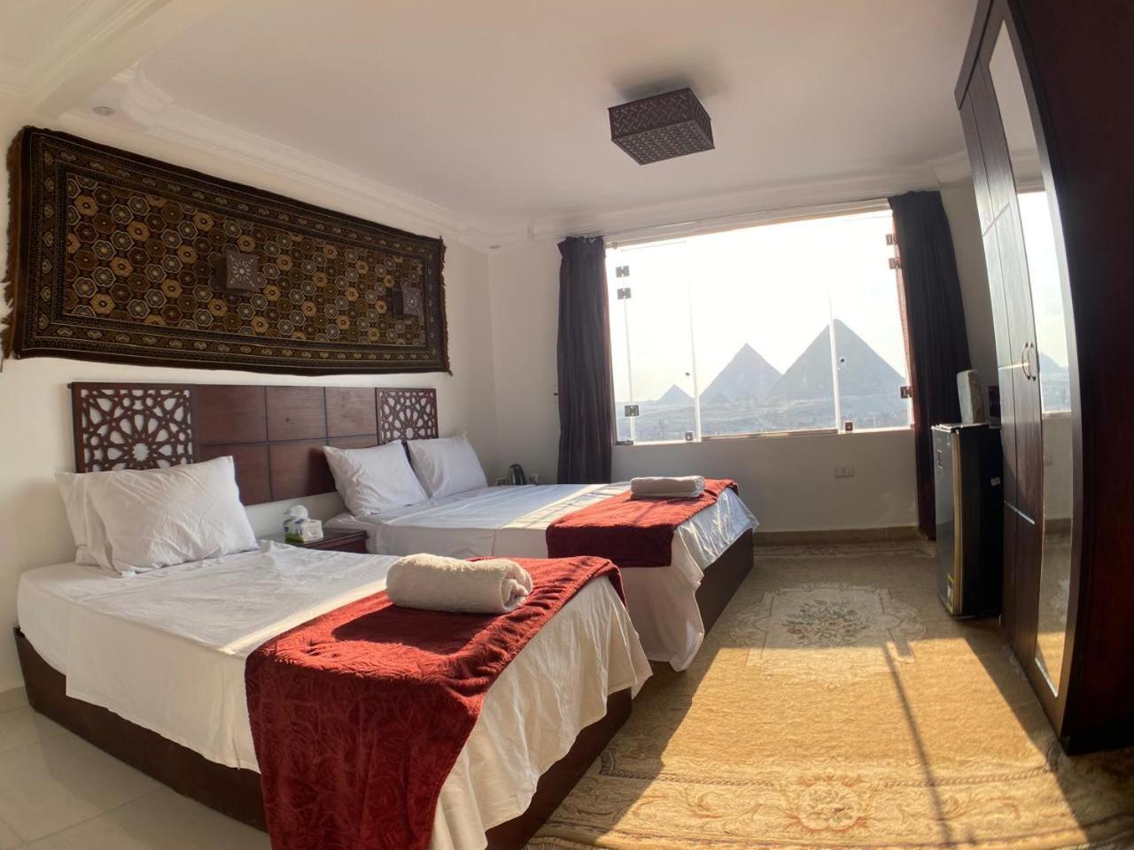 Oscar Pyramids View Hotel Nazlet el-Sîsi Buitenkant foto