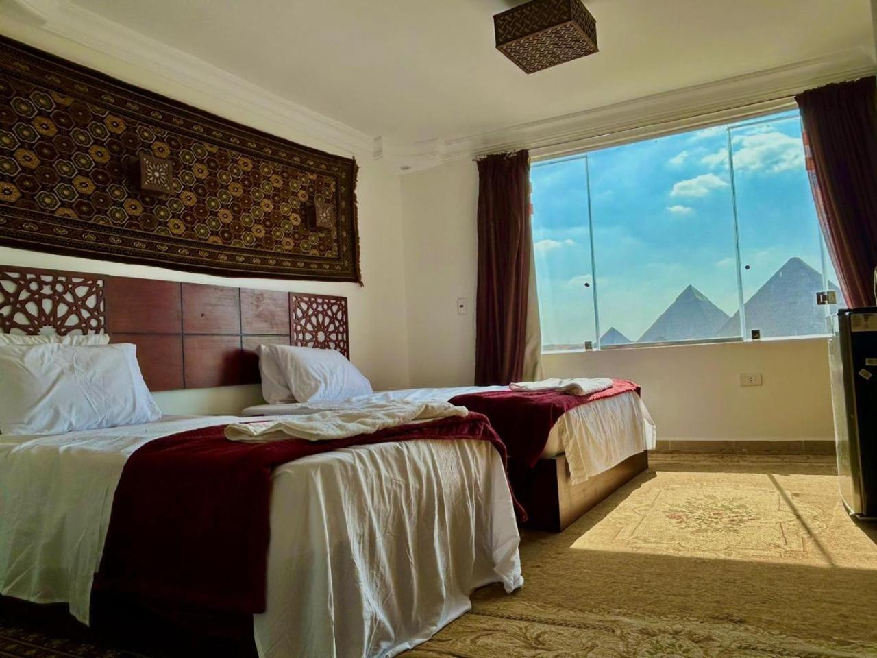 Oscar Pyramids View Hotel Nazlet el-Sîsi Kamer foto