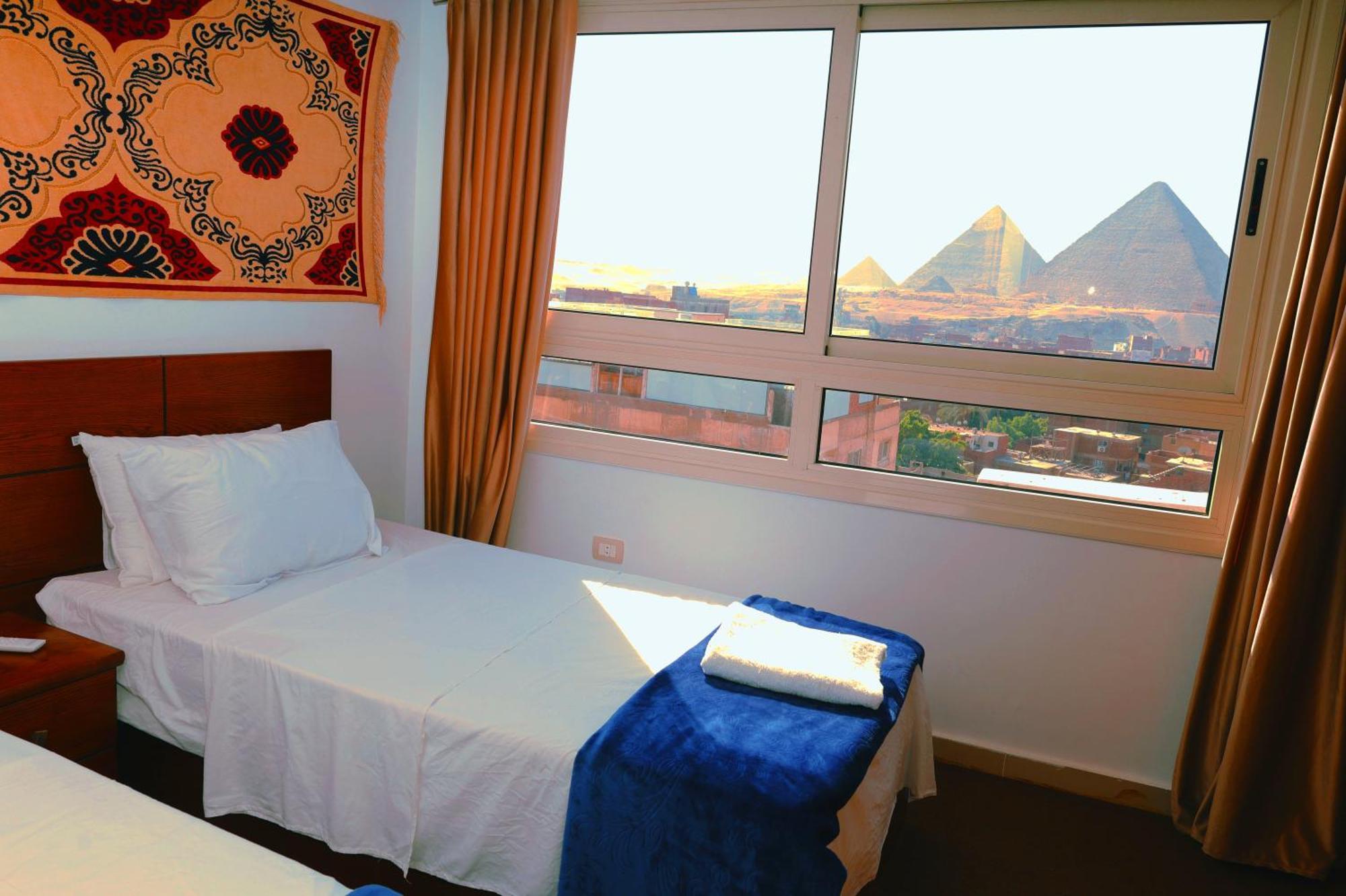 Oscar Pyramids View Hotel Nazlet el-Sîsi Buitenkant foto